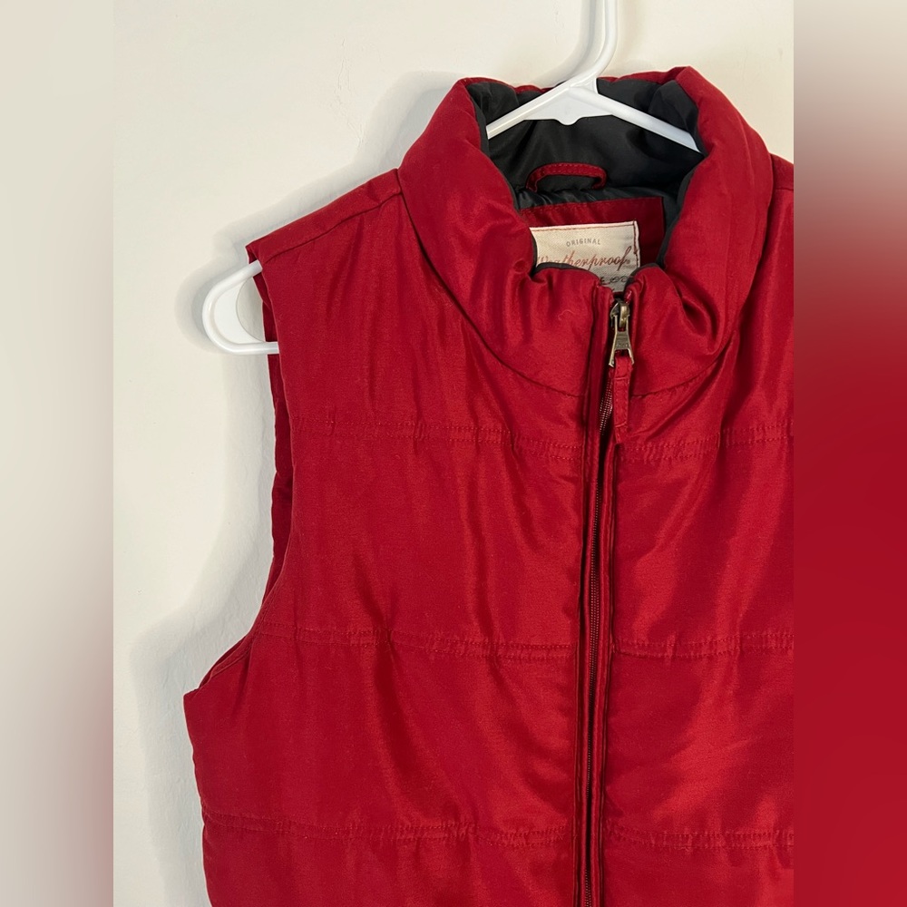 WEATHERPROOF VINTAGE Red Vest S - Picture 9 of 10